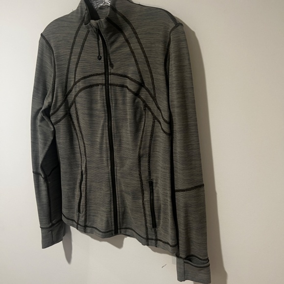 Lululemon Define Jacket Olive Green & White Pattern - 10 - Picture 3 of 9
